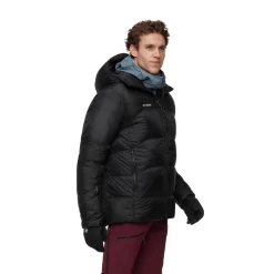 Hot Taiss Pro Belay IN Hooded Dunjakke, herre (Black) Jakker·Dun- & Fiberjakker|Jakker·Vinterjakker