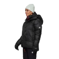 Sale Taiss Pro Belay IN Hooded Dunjakke, dame (Black) Dame Regntøj|Jakker·Vindjakke