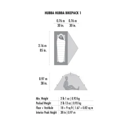 Sale Hubba Hubba Bikepack 1 telt, 1 person Kuppeltelte|Letvægtstelte & Tarps