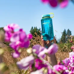 Wide Mouth Sustain drikkedunk 1 L - Blå Cerulean Drikkedunke & Vandflasker