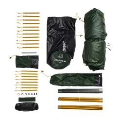 Discount Oppland 3 LW 2.0, 3-personers telt (Forest Green) Tunneltelte|Letvægtstelte & Tarps