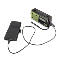 Hot Crank Radio Multi - nødradio med håndsving Tilbehør Til Lys & Strøm|Lommelygter