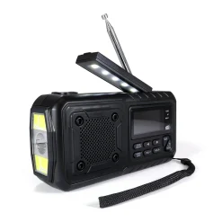 Crank Radio Multi DAB+ / nødradio med håndsving Tilbehør Til Lys & Strøm|Nødradio Med Håndsving