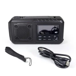 Crank Radio Multi DAB+ / nødradio med håndsving Tilbehør Til Lys & Strøm|Nødradio Med Håndsving