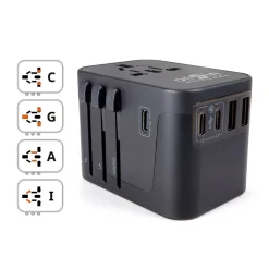 Best Travel Adapter - global oplader Tilbehør Til Lys & Strøm|Solceller & Powerbanks