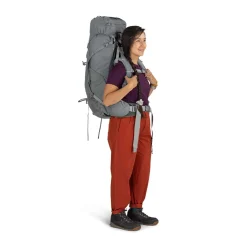 Outlet Ariel 65 L vandrerygsæk, dame (Medium Grey) Rejse & Weekend|Backpackerrygsække