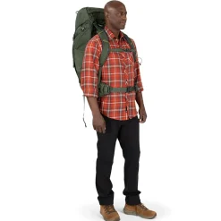 Sale Kestrel 58 L vandrerygsæk, herre (Bonsai Green) Backpackerrygsække|Vandrerygsække