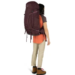 Hot Kyte 58 L rygsæk, dame (Elderberry / Purple) Backpackerrygsække|Vandrerygsække