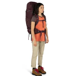 Hot Kyte 58 L rygsæk, dame (Elderberry / Purple) Backpackerrygsække|Vandrerygsække