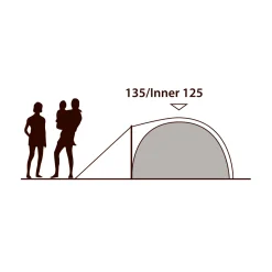 New Cloud 4 campingtelt, 4 personer Kuppeltelte|Camping- & Familietelte