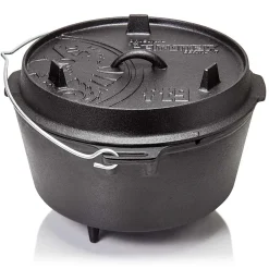 New Dutch Oven ft 9", 8 liter støbejernsgryde Båludstyr|Gryder & Pander