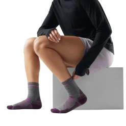 Hike Full Cushion Crew Vandresok, dame (Medium Grey) Dame Sokker|Sokker·