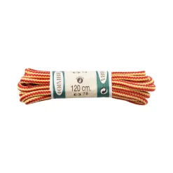 New Snørebånd rundt 120 - 190 cm Rød / Gul Dame Såler & Snørebånd|Såler & Snørebånd