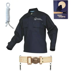 Outlet Spejder startpakke med kort anorak uniform str. 140 Det Danske Spejderkorps ›