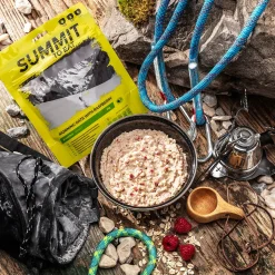 New Morning Oats with Raspberry / Havregrød med hindbær Langtidsholdbar Mad|Mad & Drikke