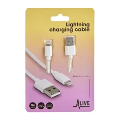 Hot USB-A til Lightning Opladerkabel til Iphone Tilbehør Til Lys & Strøm|Solceller & Powerbanks
