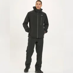 Delton regnjakke, herre (Black) Regntøj·|Jakker·Regnjakker