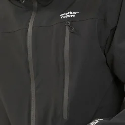 Delton regnjakke, herre (Black) Regntøj·|Jakker·Regnjakker