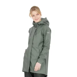 Sale Petra Rain regnjakke, dame (Balsam Green) Dame Regntøj|Jakker·Regnjakker