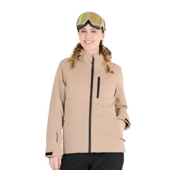Clearance Jada Skijakke, dame (Simply Taupe) Dame Regntøj|Jakker·Skijakker