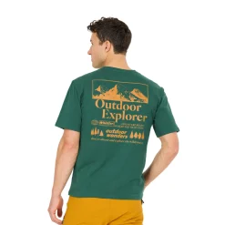New Kunta T-shirt, herre (Trekking Green) Overdele·T-Shirts
