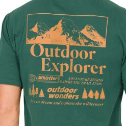 New Kunta T-shirt, herre (Trekking Green) Overdele·T-Shirts