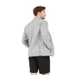 Outlet Sampton Fleece, herre (Light Grey) Overdele·Fleecetrøjer