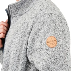 Outlet Sampton Fleece, herre (Light Grey) Overdele·Fleecetrøjer