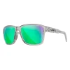 Clearance Trek, Captivate Polaroid Glas, Transparent Stel, Unisex Dame Solbriller|Solbriller