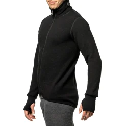 Clearance Full Zip Jacket 400 uldtrøje, unisex (Black) Dame Overdele·Fleecetrøjer|Overdele·Fleecetrøjer